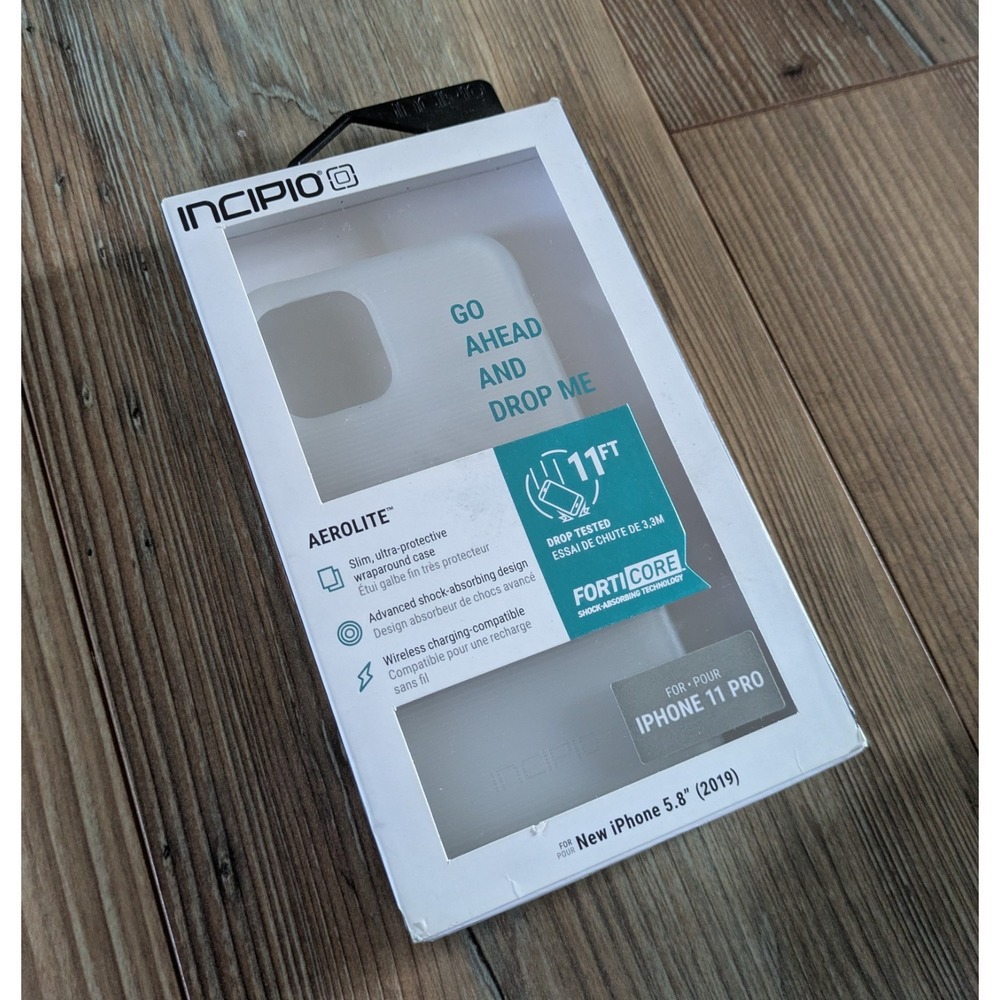 Incipio Aerolite Clear Shockproof Slim Protective Case for Apple iPhone 11 Pro